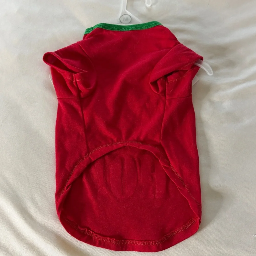 Red and Green Holiday Dog Shirt